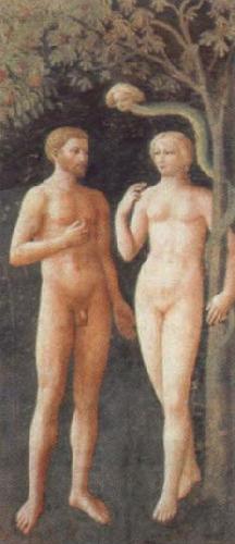 MASOLINO da Panicale Temptation of Adam and Eve oil painting picture